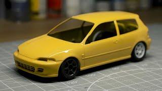 Building Your First Scale Model Car: Painting the Body