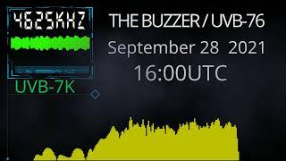 The Buzzer UVB 76 4625Khz 28.09.2021 голосовые сообщения