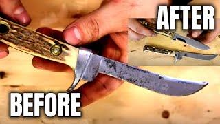 German PUMA KNIVES Full Knife Restoration! - Amazing Results