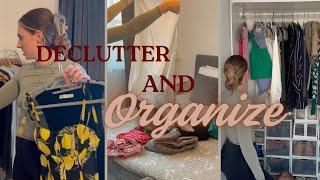 WARDROBE DECLUTTER & ORGANIZE*  fall 2024 declutter motivation and closet clear out