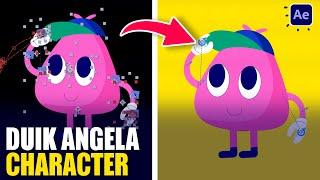 DUIK ANGELA: Easy Way Character Rigging + Animation in After Effects Tutorials