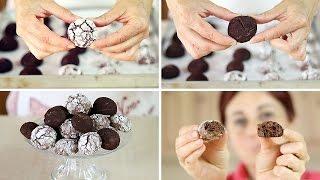 BISCOTTI AL CIOCCOLATO Ricetta Facile - Easy Chocolate Biscuits Recipe