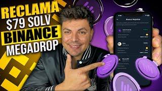 ¡Gana $SOLV Tokens en 3 Minutos! - Solv Protocol en Binance Megadrop