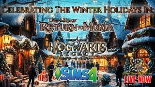 Celebrating the Winter Holiday in Top Games Sims 4, Hogwarts Legacy, & Return to Moria!