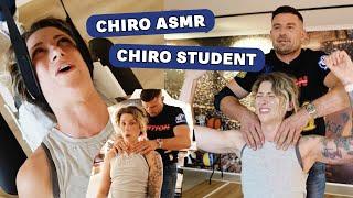 Aussie Chiropractor Adjusts Chiro Student