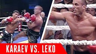 An Absolute WAR! Ruslan Karaev vs. Stefan Leko [FIGHT HIGHLIGHTS]