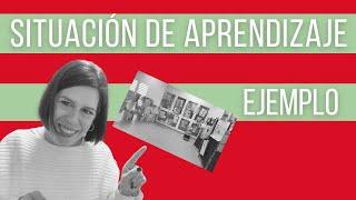 EJEMPLO DE UNA SITUACIÓN DE APRENDIZAJE para trabajar la MEDIACIÓN 