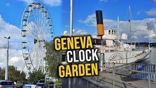 Switzerland Geneva Clock Garden LIVE Performance | Explore with Farukh