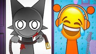 BEST COLLECTION PART 22 funny memes with Incredibox Sprunki and Smiling Critters  (Animation)