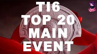 TOP 20 Dota 2 EPIC Moments and Atmosphere TI6 Highlights The International 6 #ti6