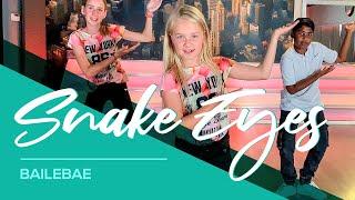 BaileBae - Snake Eyes - Easy Kids Dance Choreography - Baile - Coreo