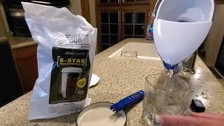 Can you reuse a zero water filter? Deconstruct / reconstruct