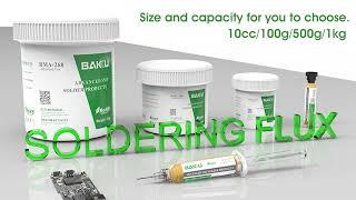 Universal solder flux with different size fits your electronic repair BAKU RMA-268 #bakutool