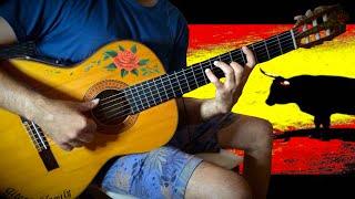 『Noches en Andalucia』(Govi) meet flamenco gipsy guitar【ANDALUSIAN NIGHTS FINGERSTYLE SPANISH COVER】