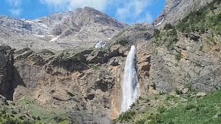 Cascada del Cinca. Circo de Pineta. Parque Natural de Ordesa y Monte Perdido. Junio 2021