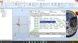 ABB IRB 1200 - RobotStudio RAPID programming test