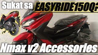 Accessories NMAX V2 | ERS150Q |  Sukat Pala Top Box Carrier Visor or Windshield,Side Mirror Bracket