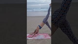 Keep in Stretching ALWAYS. #jeffreysbay #pilates #sea #summervibes