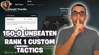 150-0 *POST PATCH* META 4141 CUSTOM TACTICS GUIDE W/EXPLANATION FC25