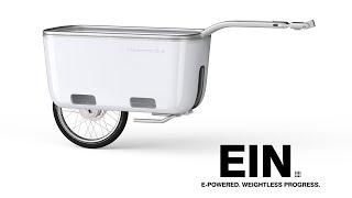 THE WORLD'S FIRST INTELLIGENT E-POWERED BICYCLE TRAILER