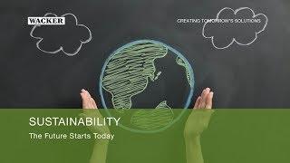 Sustainability – The Future Starts Today