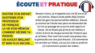 Apprends le Français et améliore ta communication et prononciation (18) 50 min de textes en Français