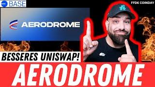 ROHDIAMANT! AERODROME FINANCE | UNISWAP VON MORGEN! FFDK COINDAY