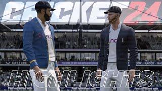 India vs England Test Match at Lords - Cricket 24 Day 1 Highlights
