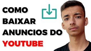 Biblioteca de Anúncios do YouTube (descobri onde é)