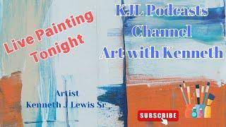 KJL Podcast Channel Live Painting The Mathematician