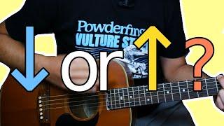 Which Way and When? Easy Guitar Strumming Tutorial