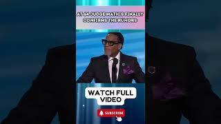 At 64, Judge Mathis FINALLY Confirms The Rumors #JudgeMathis #GregMathisRumors Part 7