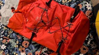 Arc’teryx Alpha Fl 30 backpack/Arc’teryx Oloss ski carry pack accessory Unboxing/installation