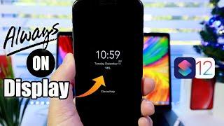 How to Enable Always On Display on iPhone iOS 12 Siri Shortcuts