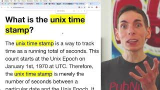 UTC Time Zone Explained and Unix Epoch Timestamp