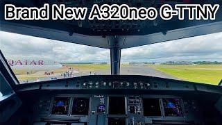 Brand New 2025 Spec Airbus A320neo G-TTNY  - British Airways Aircraft Tour Farnborough Airshow 2024