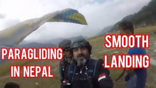 Paragliding In Nepal Part 2 |Landing |Sharjeel Shoukat