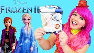 Coloring Frozen 2 Magic Ink Coloring Book Imagine Ink Marker | KiMMi THE CLOWN