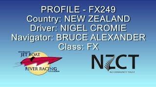 Profile Nigel Cromie - World Jet Boat Marathon Championship 2013