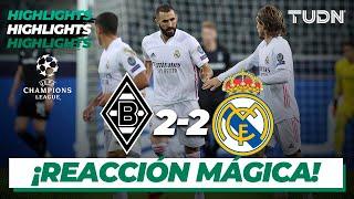 Highlights | Monchengladbach 2-2 Real Madrid | Champions League 2020/21 - J2 | TUDN