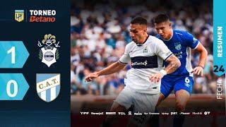 GIMNASIA 1 - 0 ATLÉTICO TUCUMÁN I Resumen del partido | #TorneoBetano 2024