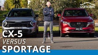 2023 Kia Sportage v Mazda CX-5 Comparison | New Korean mid-size SUV takes on Mazda’s top-seller