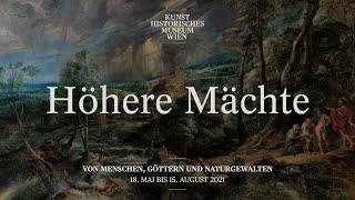 Die Eröffnung der Ausstellung "Höhere Mächte" am Kunsthistorischen Museum Wien