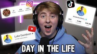 A Day In The Life Of A Full Time Content Creator (2022)