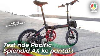 TEST RIDE SELI PACIFIC SPLENDID AX LANGSUNG BAWA KE PANTAI ! #MAPEDA 28