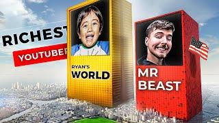 TOP Richest Youtube Stars 2023 ►3D