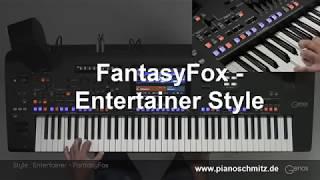 Yamaha Genos   FantasyFox   Entertainer Style