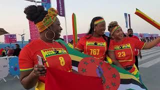  GHANA vs URUGUAY -  Exciting scenes from AL Janoub stadium before the game