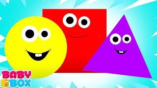 Shapes Song, Nursery Rhymes and Learning Videos For Kids