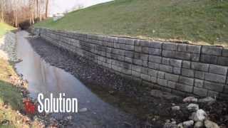 How to Stabilize Banks (Redi-Rock Retaining Walls)